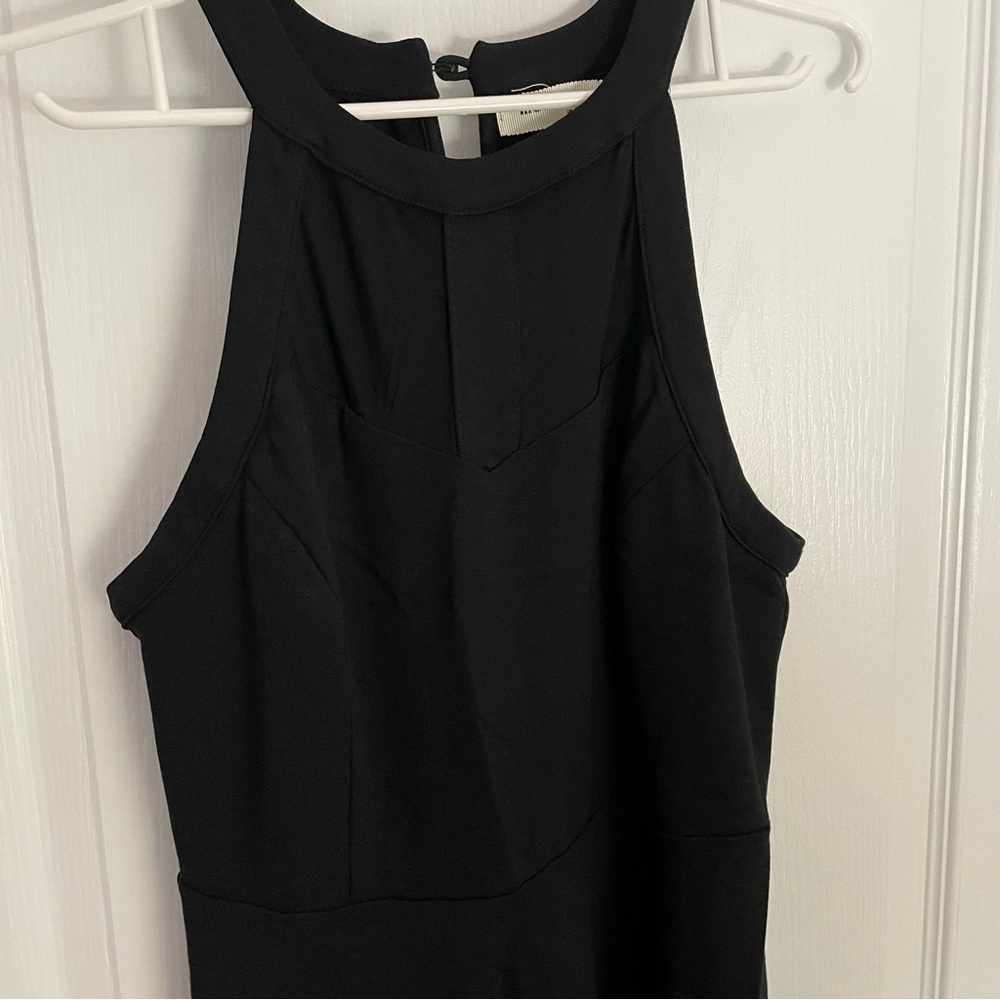 Black mini dress